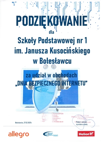 Podziękowanie
