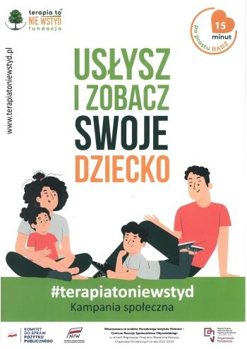 Plakat usłysz i zobacz swoje dziecko