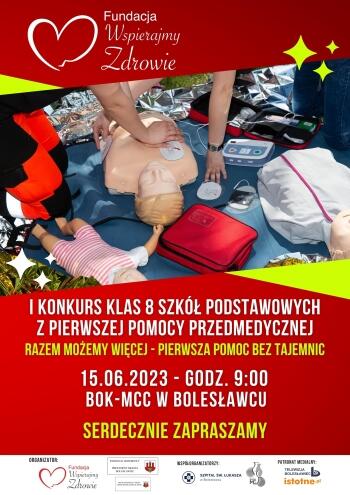 Plakat_Konkurs Pierwsza Pomoc