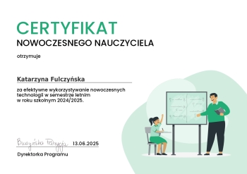 Certyfikat 1