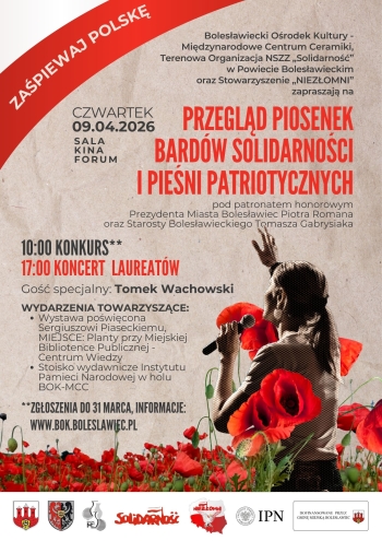 PLAKAT Przegląd Piosenek Bardów Solidarności 2026