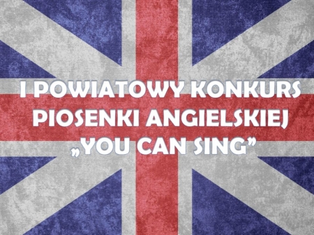 YOU CAN SING