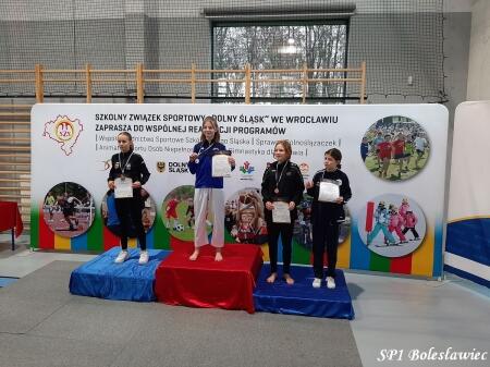 3 miejsce na Dolnym Śląsku w karate