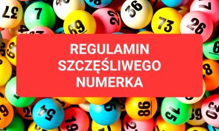 Regulamin szczęśliwego numerka