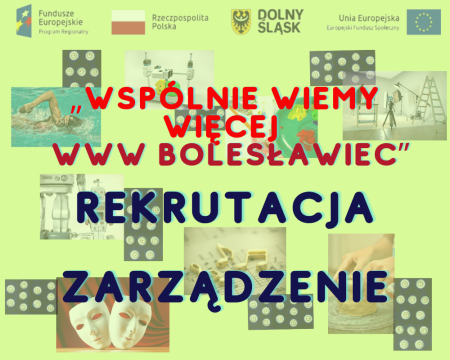 Zarządzenie Prezydenta Miasta Bolesławiec w sprawie wprowadzenia Regulaminu rekr...