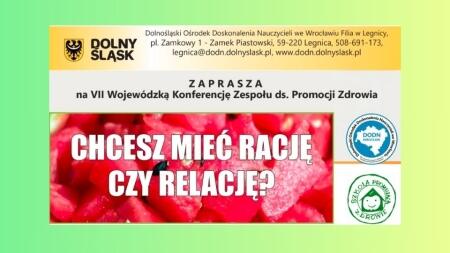 Konferencja Szkoły Promującej Zdrowie