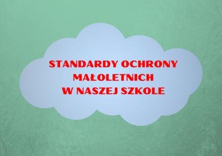 STANDARDY OCHRONY MAŁOLETNICH