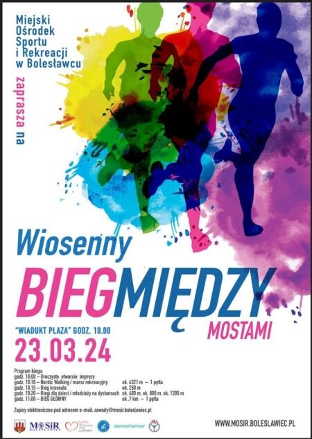 Wiosennym Biegu Między Mostami - ZAPROSZENIE