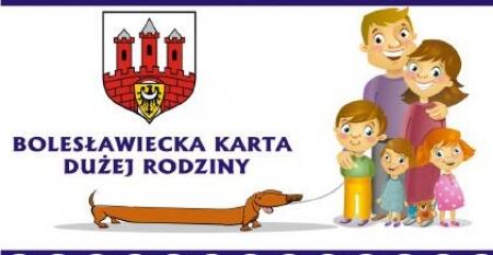 BOLESŁAWIECKA KARTA DUŻEJ RODZINY