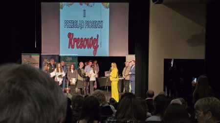 Varvara Fytsyk na II Głogowskim Przeglądzie Piosenki Kresowej