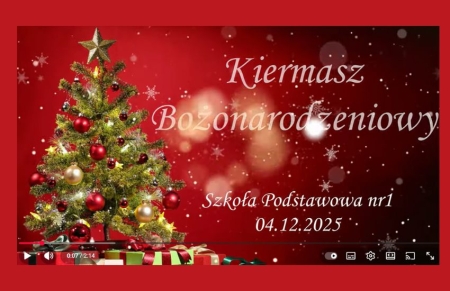Kiermasz Bożonarodzeniowy 2025