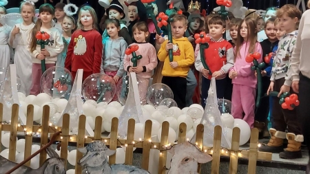 WIZYTA PRZEDSZKOLAKÓW W NASZEJ SZKOLE