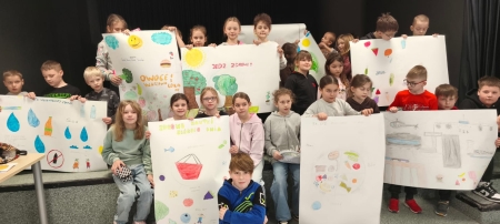 Klasa 3c w projekcie „Zdrowo jem, więcej wiem”