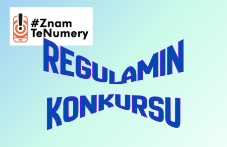 Konkurs #ZnamTeNumery - REGULAMIN