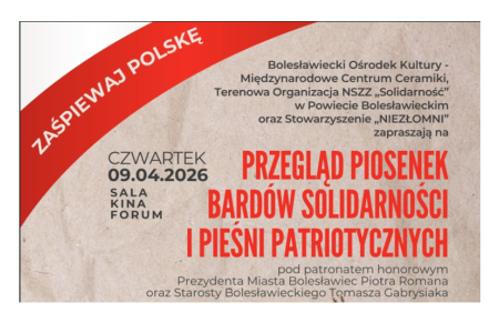 Zaśpiewajmy Polskę! - 12. Przegląd Pieśni Patriotycznych i Bardów Solidarności