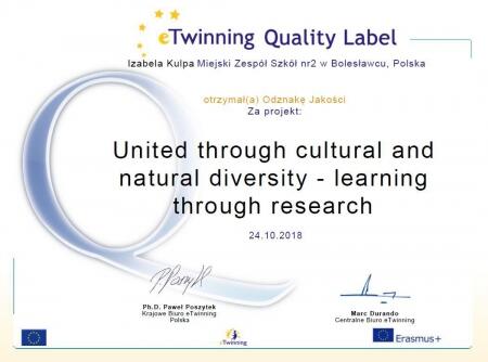 Sukces projektu eTwinning