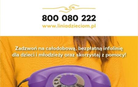 CAŁODOBOWA BEZPŁATNA INFOLINIA 